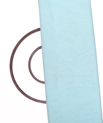 Light Blue Colour Plain Net Fabric